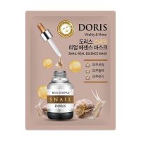 Jigott Doris Snail Real Essence Mask маска д/лица с муцином улитки 25мл